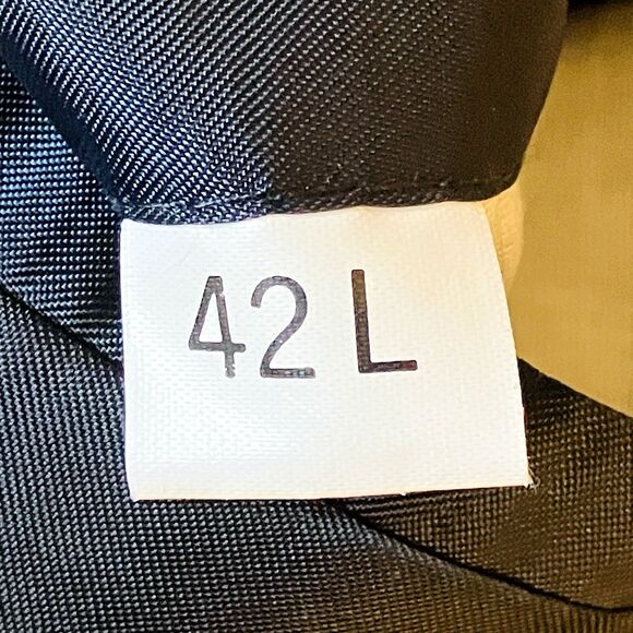 Woodmere Vintage Wool Sport Coat Glen Plaid Blue Gray 42 L Preppy Academia - Picture 4 of 16